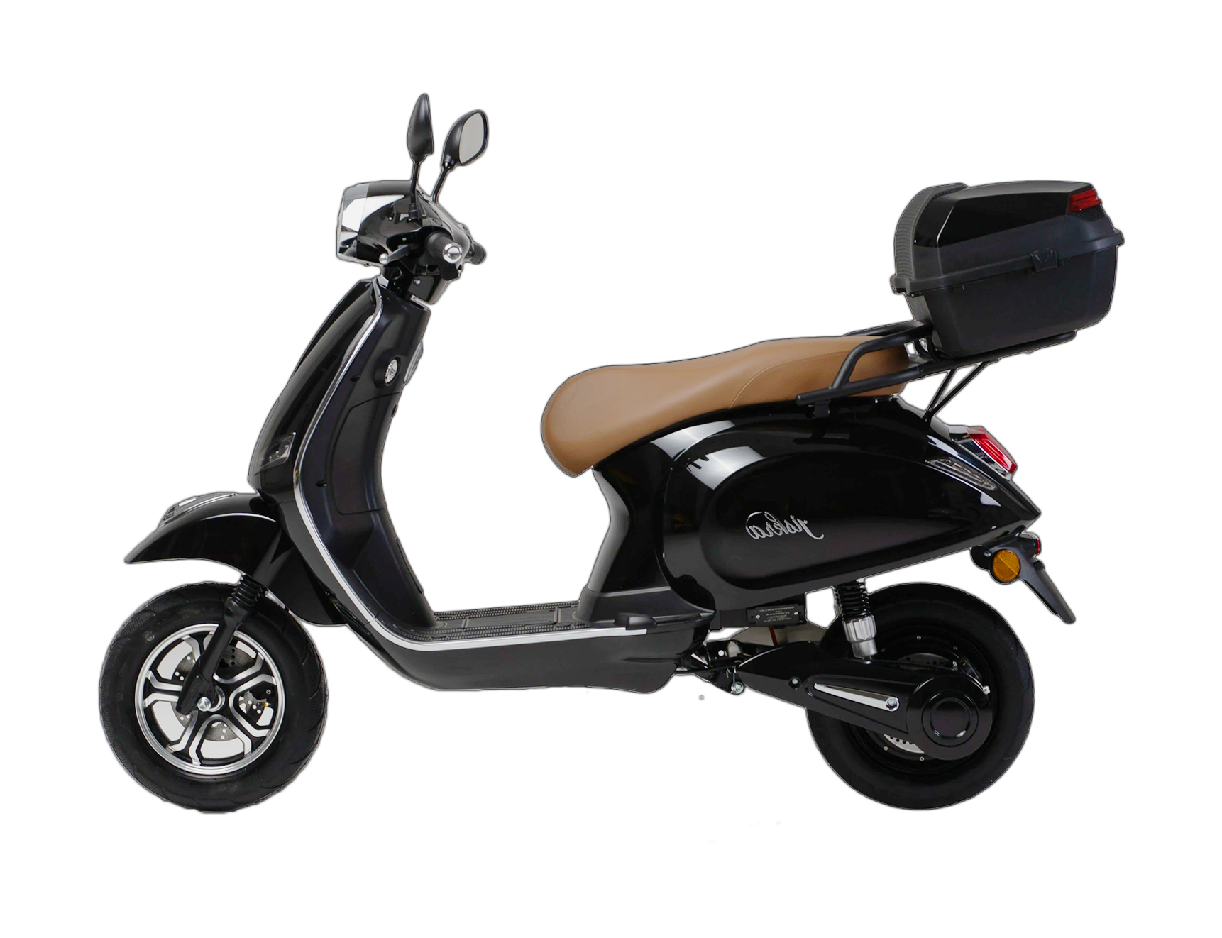 color:black | Jiskra Rosa černý elektroskútr - elegantní městský elektromobil 45 km/h